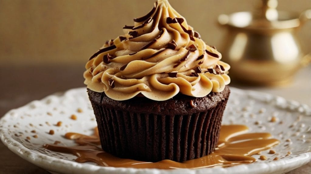 Chocolate Espresso Cupcakes with Salted Caramel Buttercream5