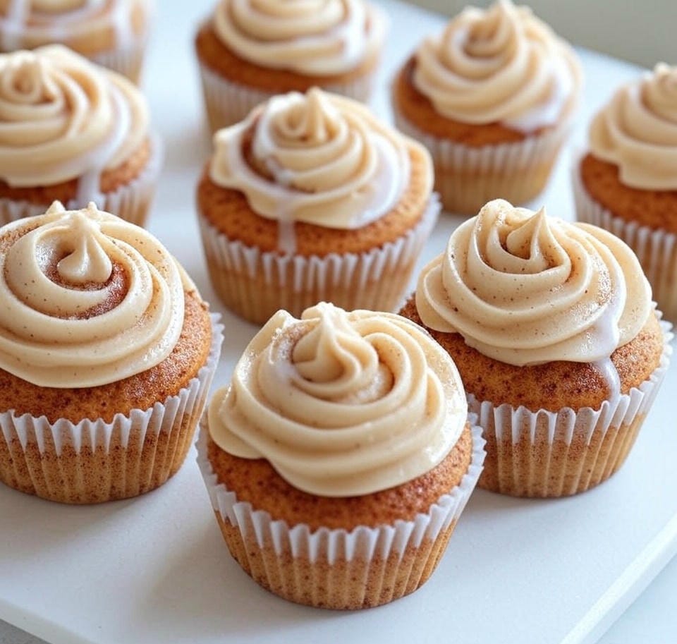 Cinnamon Roll Cupcake Recipes